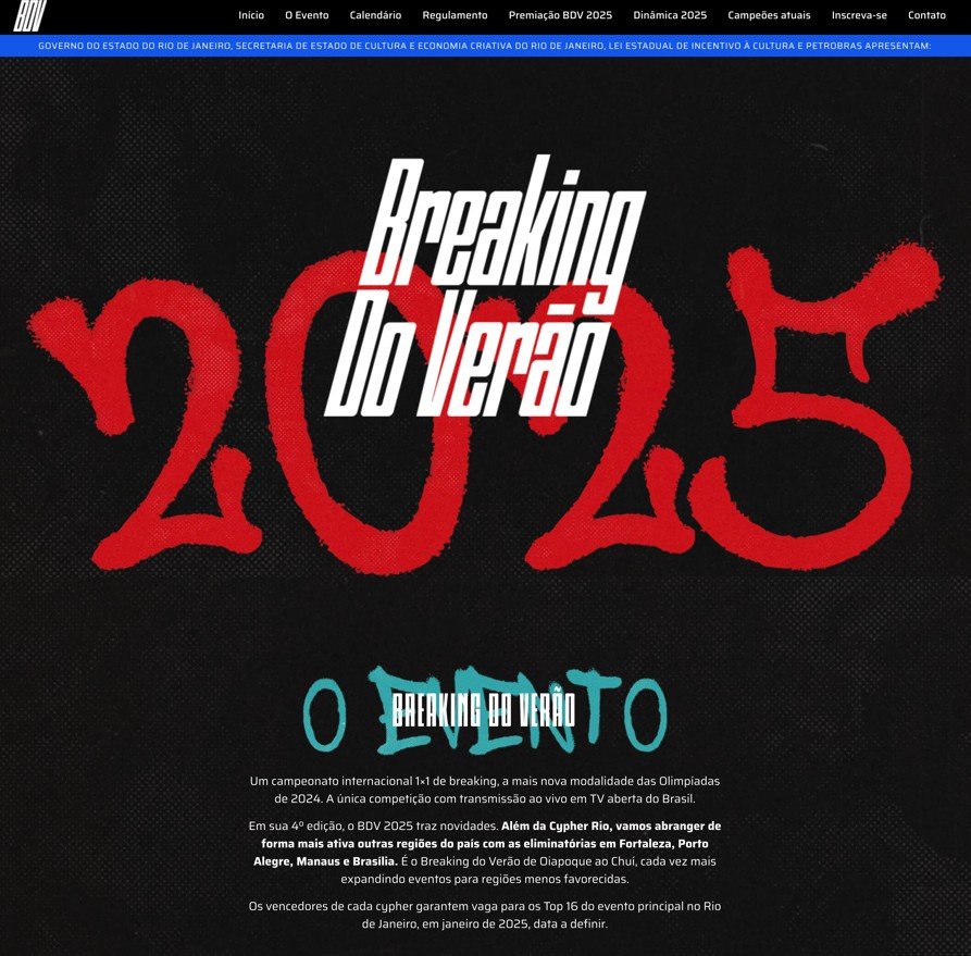 Breaking do Verão